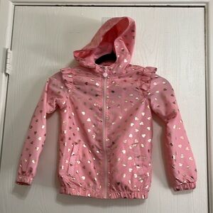 Victory Heart Girls Pink Jacket Size 6
